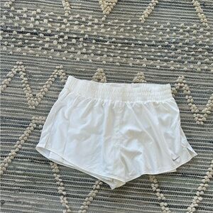 Nike White Athletic Shorts